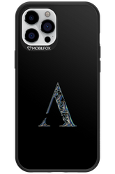 ⁠ ⁠Azteca A Chrome Logo - Apple iPhone 12 Pro Max