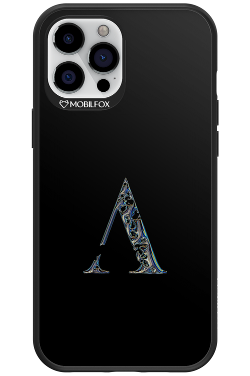 ⁠ ⁠Azteca A Chrome Logo - Apple iPhone 12 Pro Max