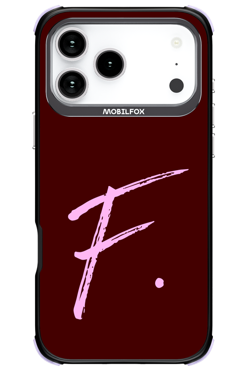 (Dark Blush) F 2.0 - Apple iPhone 17 Pro Max