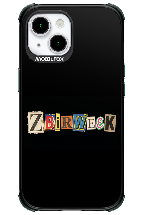 Zbirweek (black) 2.0 - Apple iPhone 15