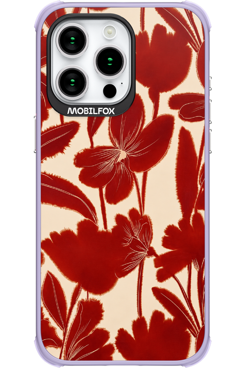 Burgundy Flowers 2.0 - Apple iPhone 15 Pro Max