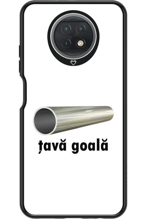 Țavă Goală White - Xiaomi Redmi Note 9T 5G