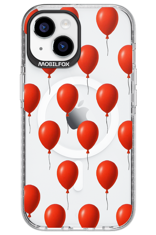 Red Balloons - Apple iPhone 15