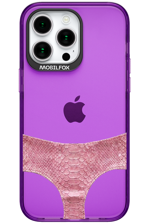 Snake Leather Panties Transparent 2.0 - Apple iPhone 15 Pro Max