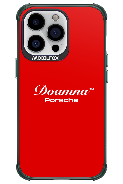 Doamna Porsche (red) - Apple iPhone 13 Pro