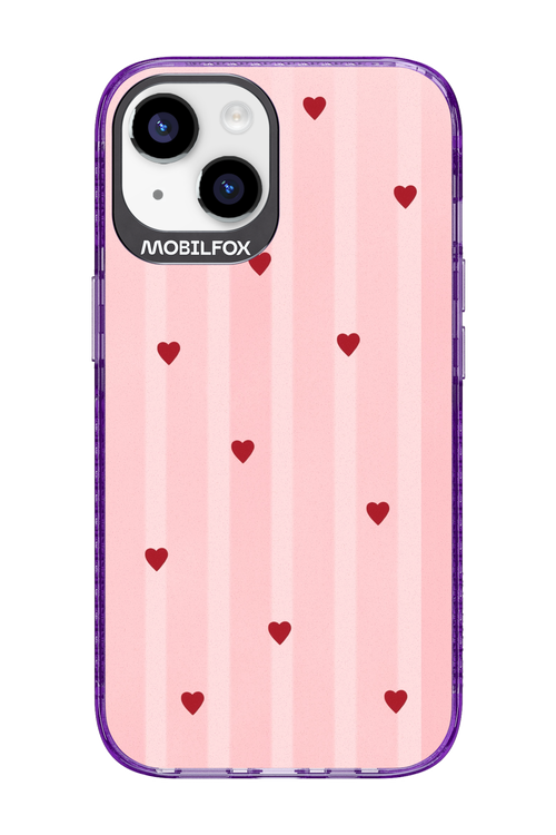 Red Little Hearts 2.0 - Apple iPhone 14