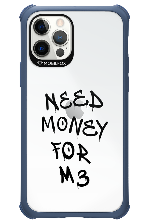 Need M3 Transparent Black - Apple iPhone 12 Pro