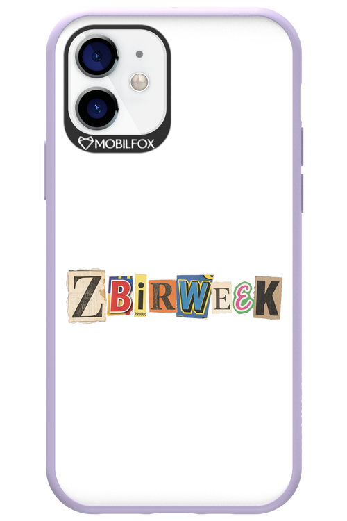Zbirweek (white) 2.0 - Apple iPhone 12