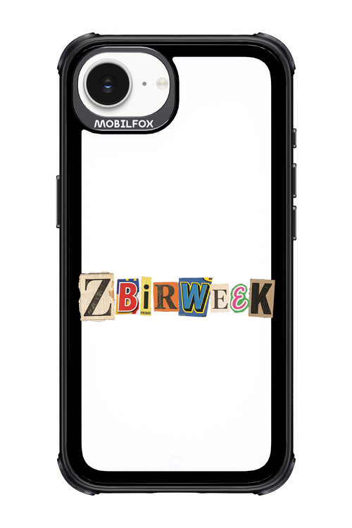 Zbirweek (transparent) 2.0 - Apple iPhone 17e