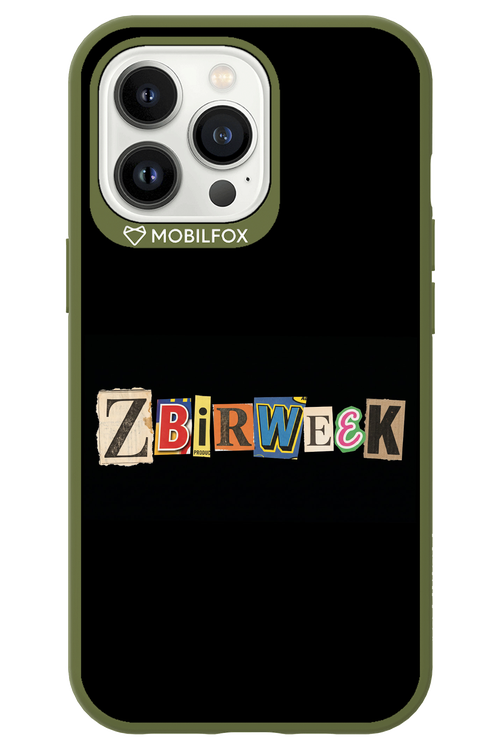 Zbirweek (black) 2.0 - Apple iPhone 13 Pro