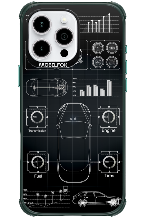 Cyber Grid 2.0 - Apple iPhone 16 Pro Max