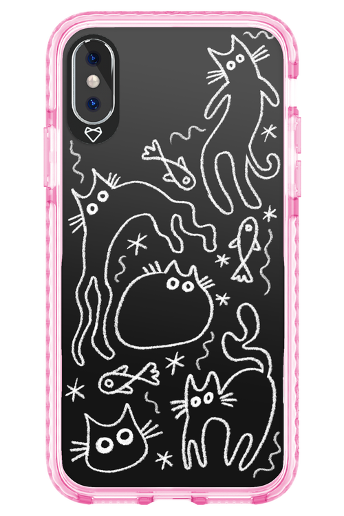 CHALK_CATS 2.0 - Apple iPhone XS