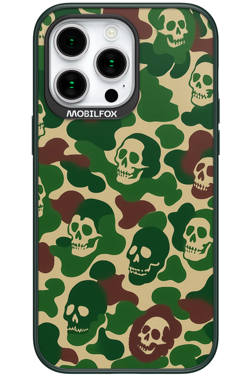 Camo Skull - Apple iPhone 15 Pro Max