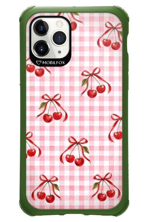 Pink Cherry Checked 2.0 - Apple iPhone 11 Pro