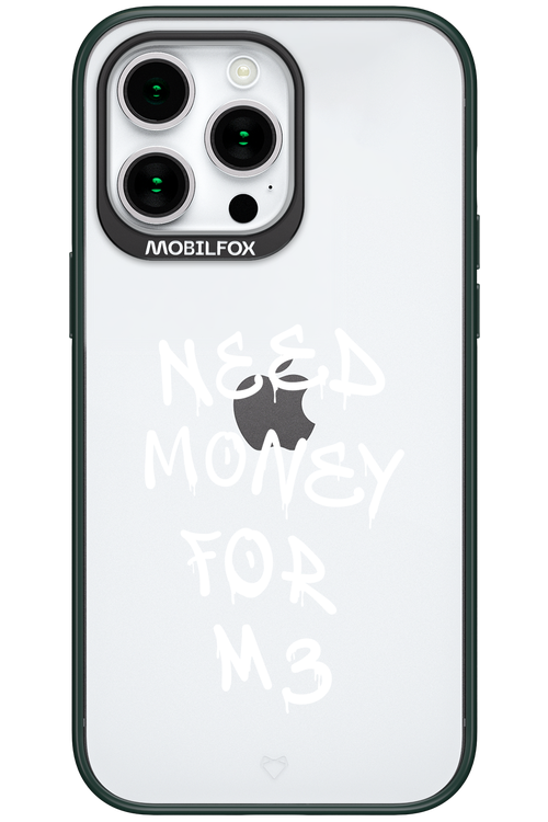 Need M3 Transparent White - Apple iPhone 15 Pro Max