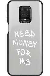 Need M3 Transparent White - Xiaomi Redmi Note 9 Pro