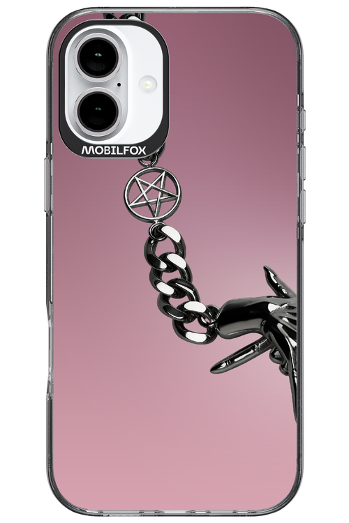 Chain stanga roz 2.0 - Apple iPhone 16 Plus
