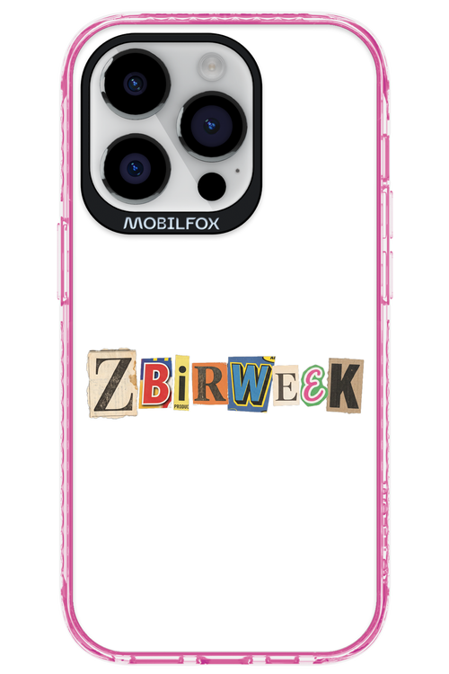 Zbirweek (white) 2.0 - Apple iPhone 14 Pro