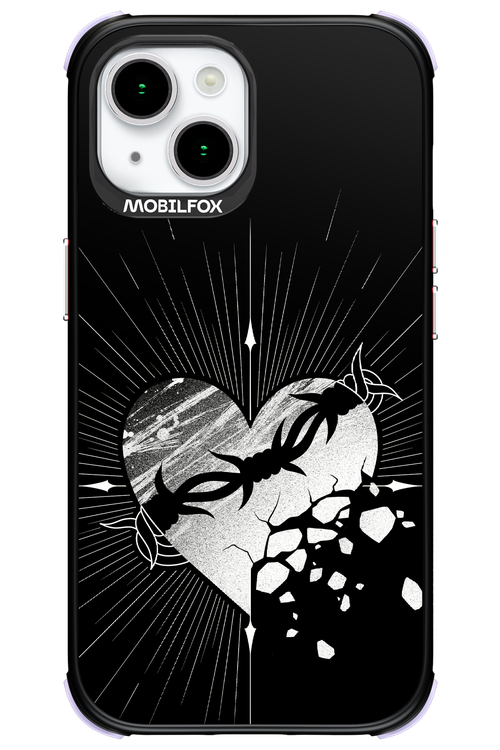Fehér Szív 2.0 - Apple iPhone 15