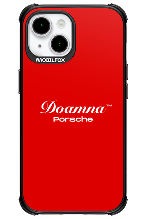 Doamna Porsche (red) - Apple iPhone 15