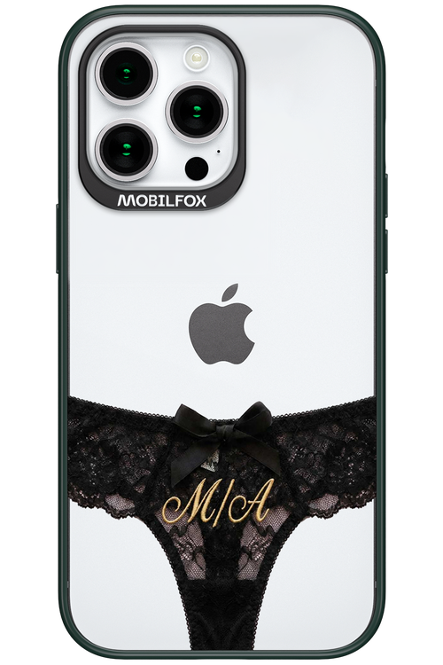 Black Panties Transparent 2.0 - Apple iPhone 15 Pro Max