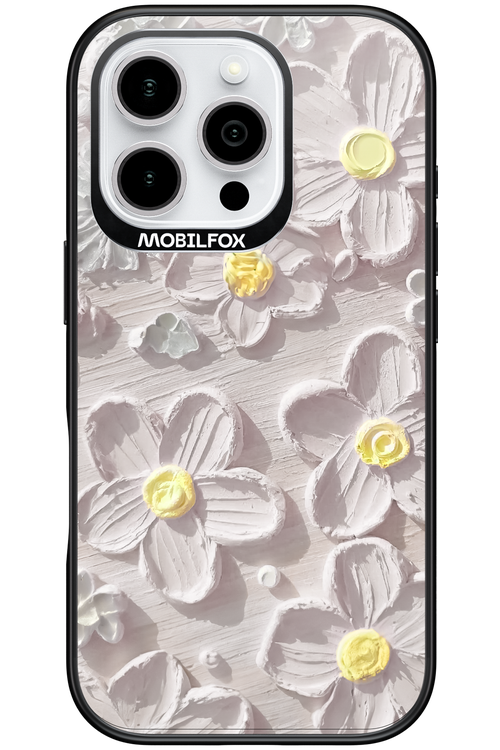 White Flowers 2.0 - Apple iPhone 16 Pro
