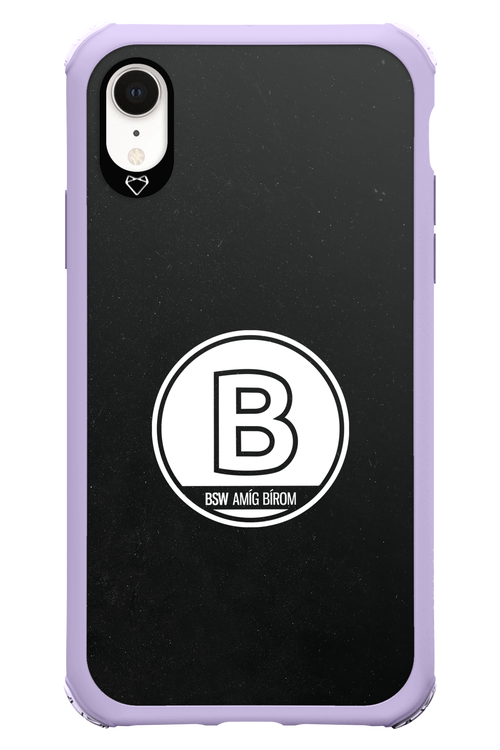 Amig bírom Black - Apple iPhone XR