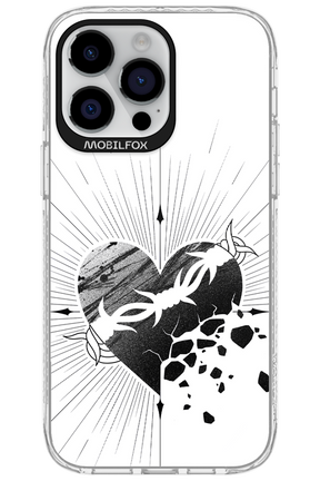 Fekete Szív - Apple iPhone 14 Pro Max