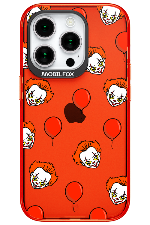 Mystery Clown (Transparent) - Apple iPhone 15 Pro