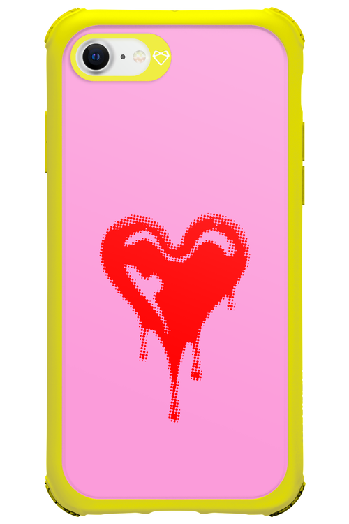 Heart Pink - Apple iPhone SE 2020
