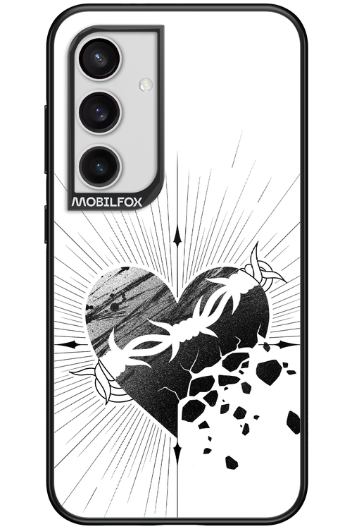 Fekete Szív - Samsung Galaxy S24