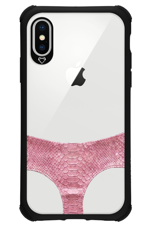 Snake Leather Panties Transparent 2.0 - Apple iPhone X