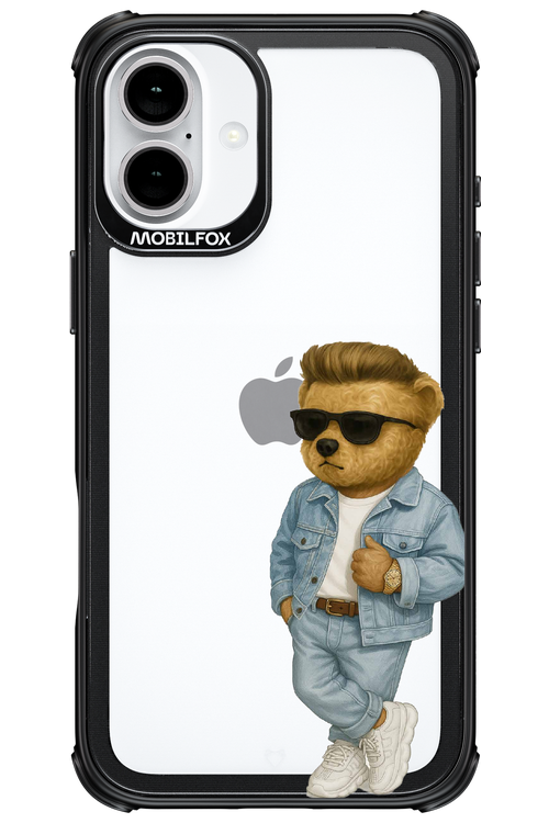 Gamibear (Transparent) - Apple iPhone 16 Plus
