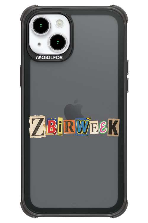 Zbirweek (transparent) 2.0 - Apple iPhone 15 Plus