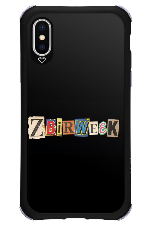 Zbirweek (black) 2.0 - Apple iPhone XS