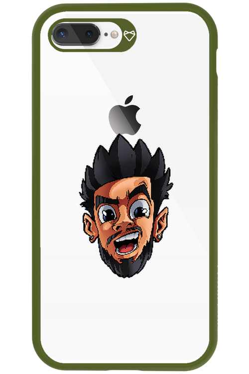 Bababa Head Only Transparent - Apple iPhone 8 Plus