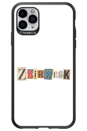 Zbirweek (white) 2.0 - Apple iPhone 11 Pro Max
