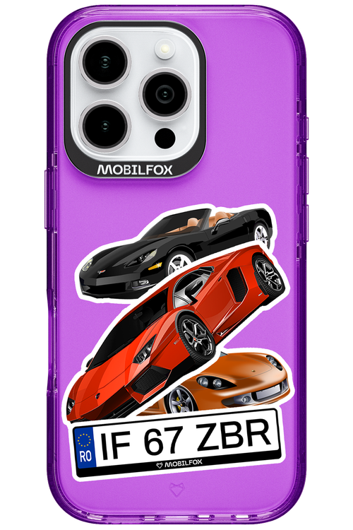 Car Sticker 2.0 - Apple iPhone 16 Pro