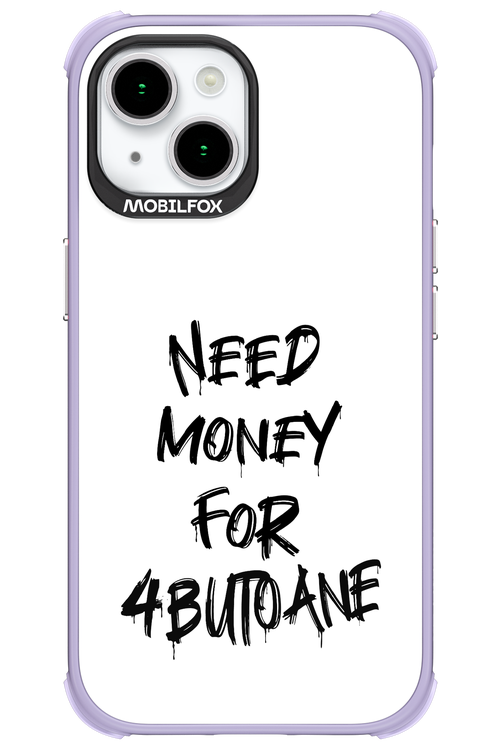 Need Money For Butoane Black - Apple iPhone 15