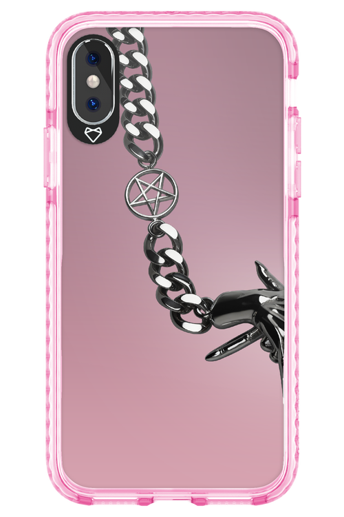 Chain stanga roz 2.0 - Apple iPhone XS