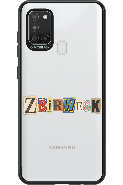 Zbirweek (transparent) 2.0 - Samsung Galaxy A21 S