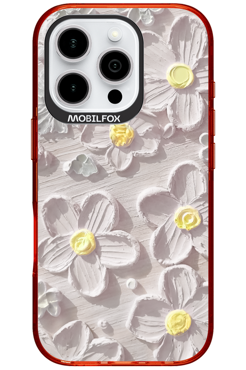 White Flowers 2.0 - Apple iPhone 16 Pro