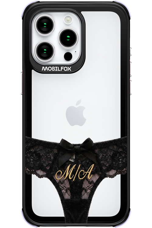 Black Panties Transparent 2.0 - Apple iPhone 15 Pro Max
