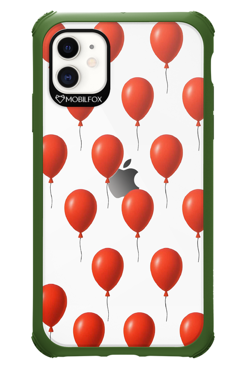 Red Balloons - Apple iPhone 11