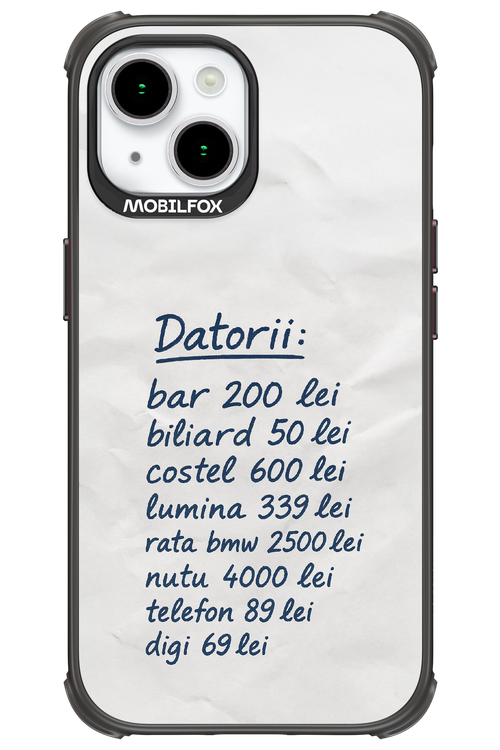 The List 2.0 - Apple iPhone 15