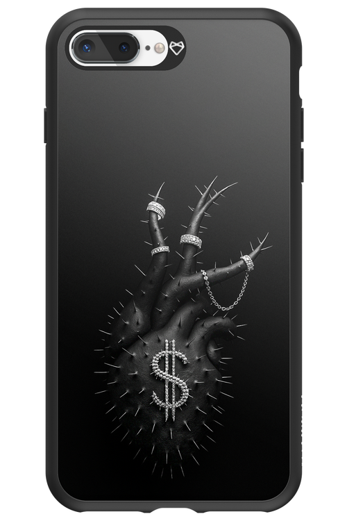 Black Heart - Apple iPhone 8 Plus