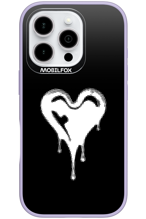 Heart Black - Apple iPhone 16 Pro