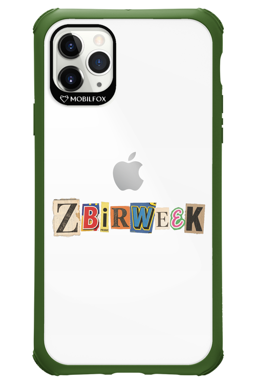 Zbirweek (transparent) 2.0 - Apple iPhone 11 Pro Max
