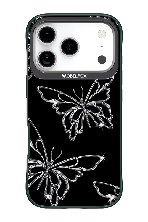 Silver Butterfly 2.0 - Apple iPhone 17 Pro
