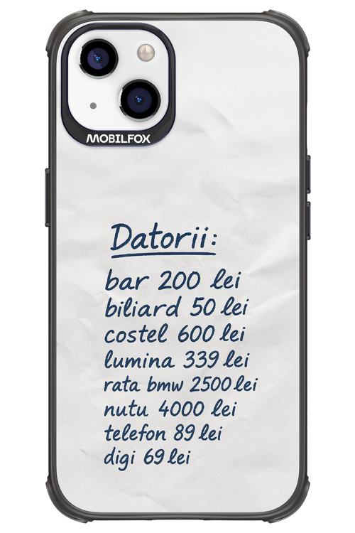 The List - Apple iPhone 13